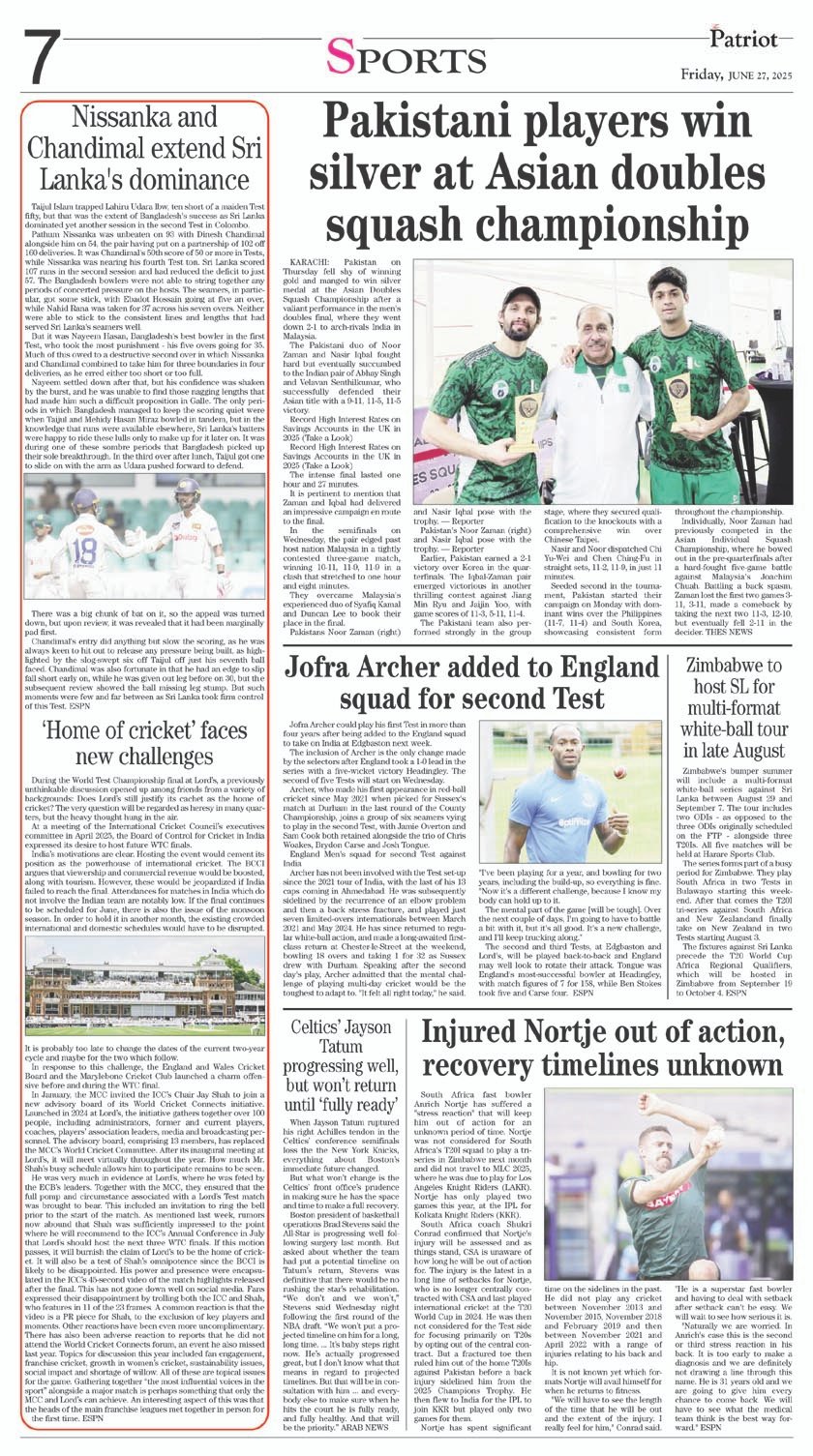 P7-Daily The Patriot 27-06-2025