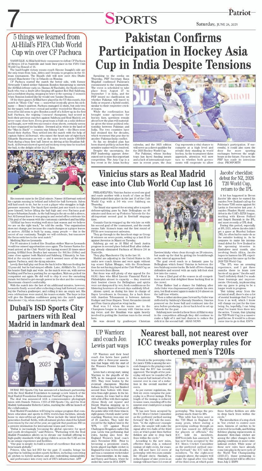 P7-Daily The Patriot 27-06-2025