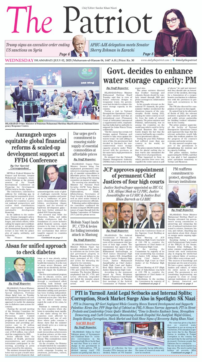 P1-Daily The Patriot 02-07-2025