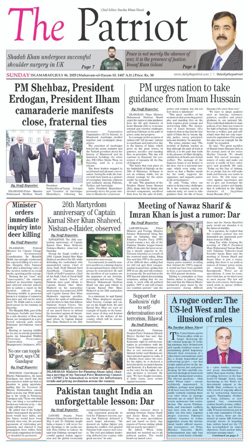 P1-Daily The Patriot 06-07-2025