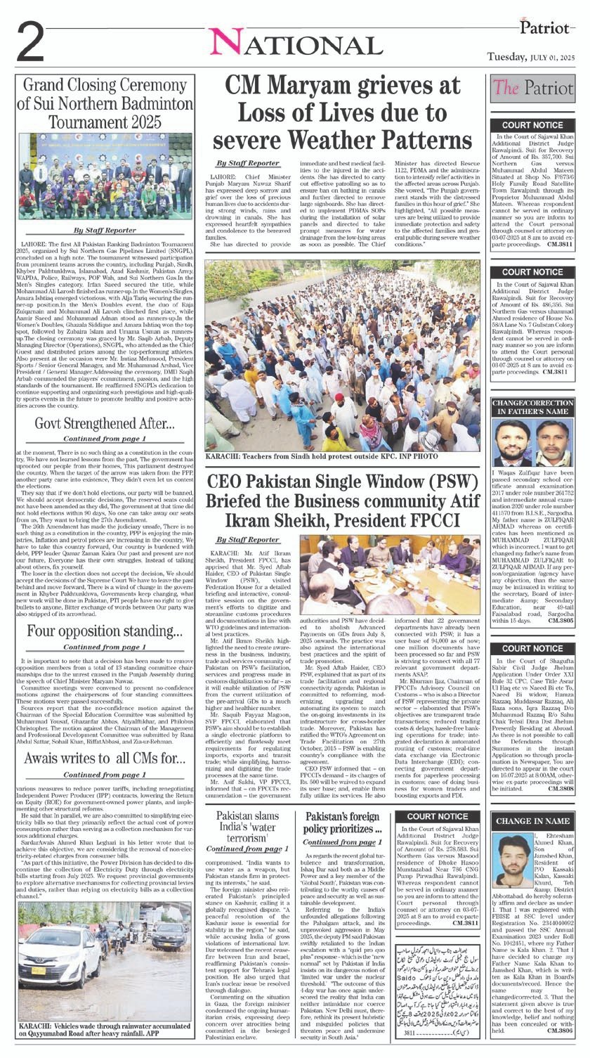 P2-Daily The Patriot 01-07-2025