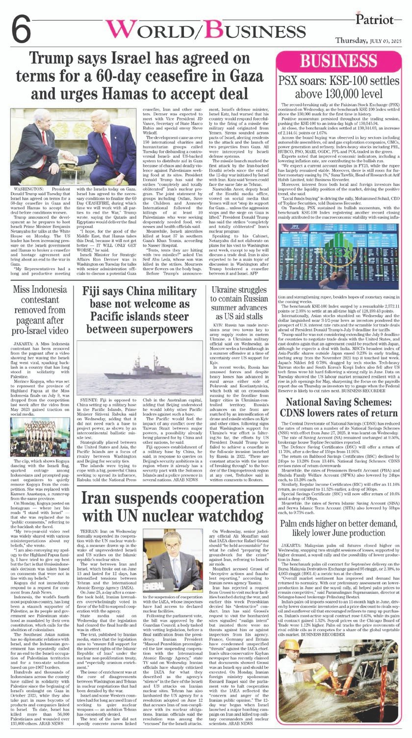 P6-Daily The Patriot 03-07-2025