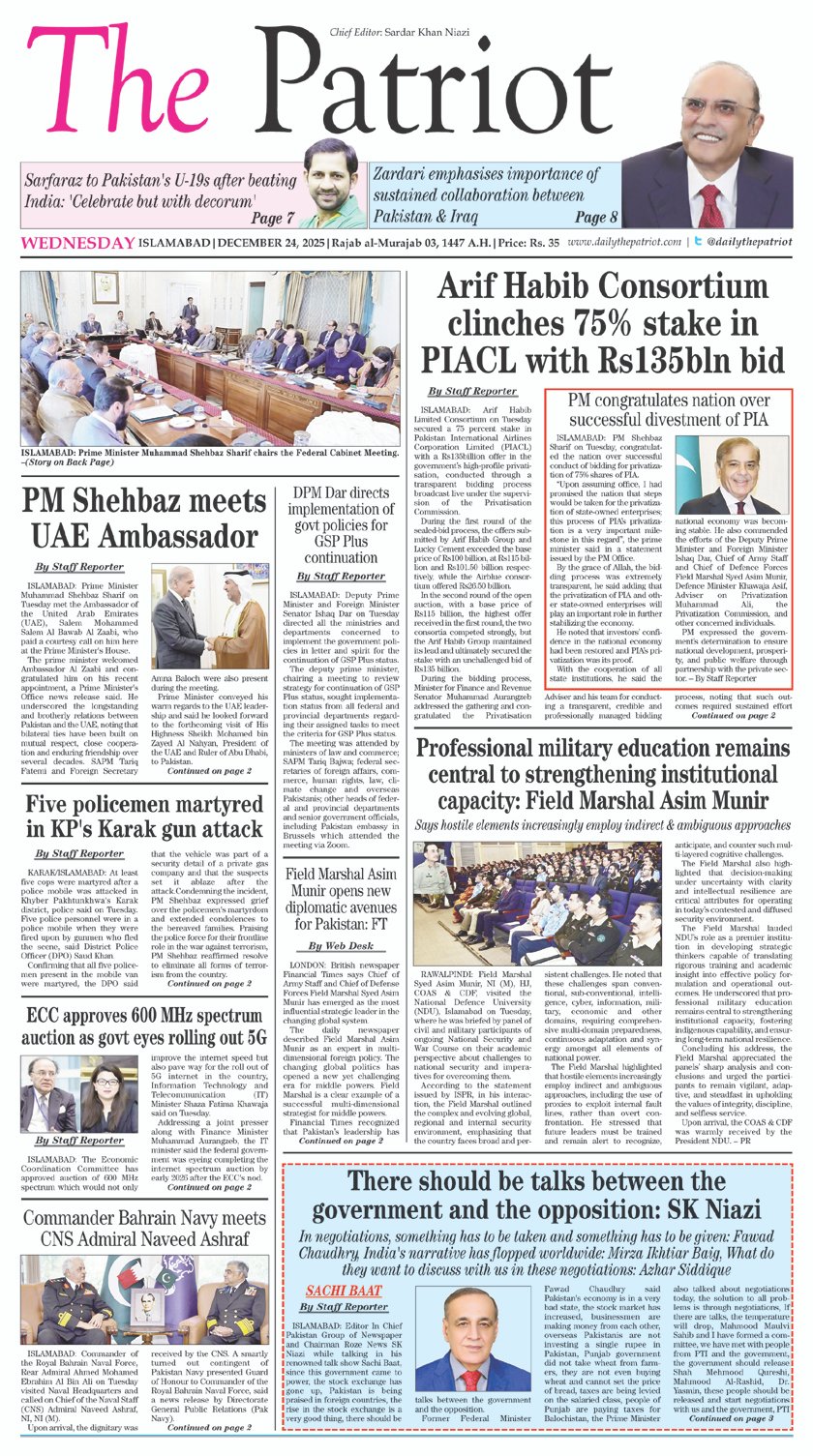 FP-Daily The Patriot-24-12-2025