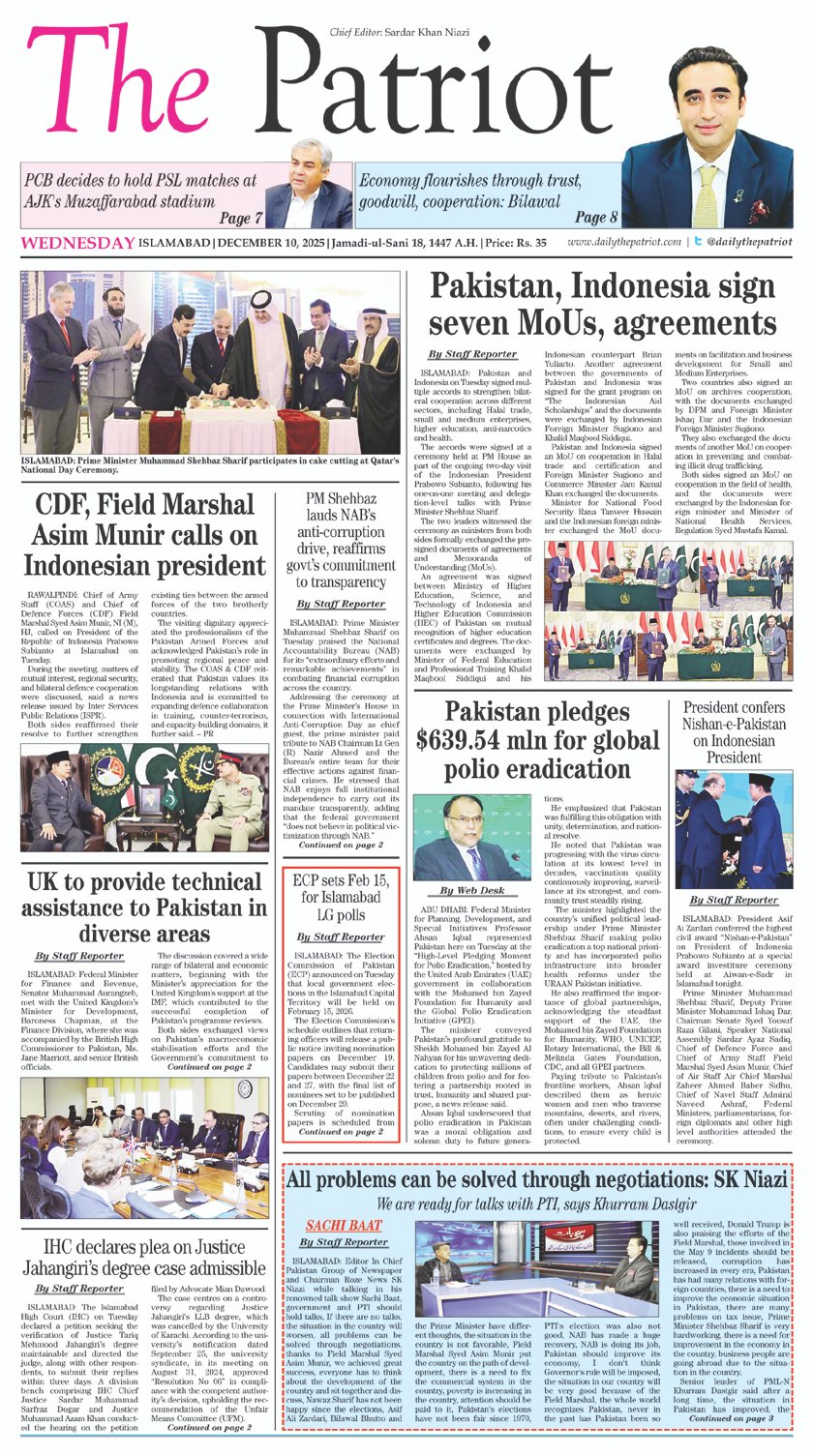 P1-Daily The Patriot-10-12-2025