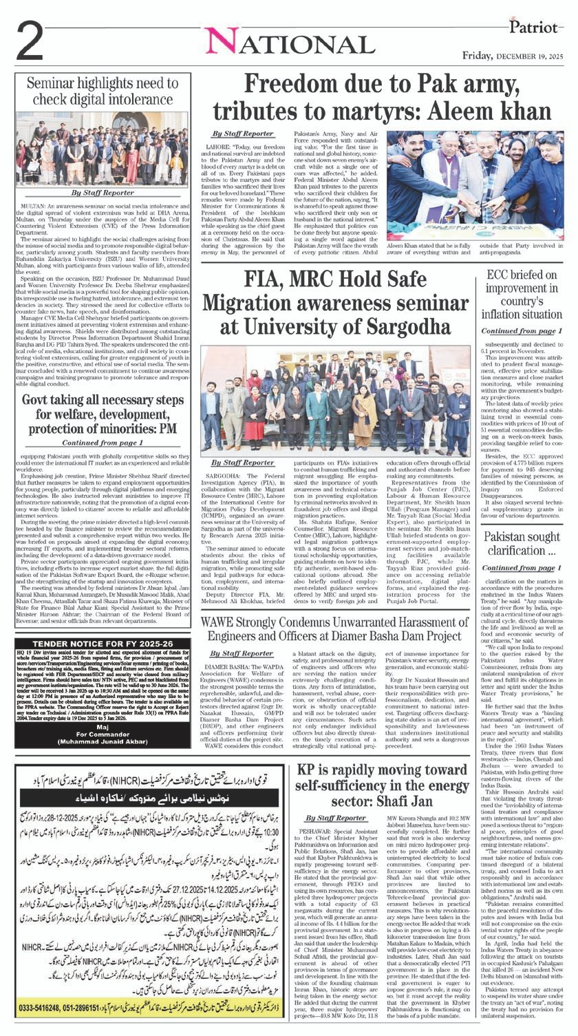 P2-Daily The Patriot-19-12-2025