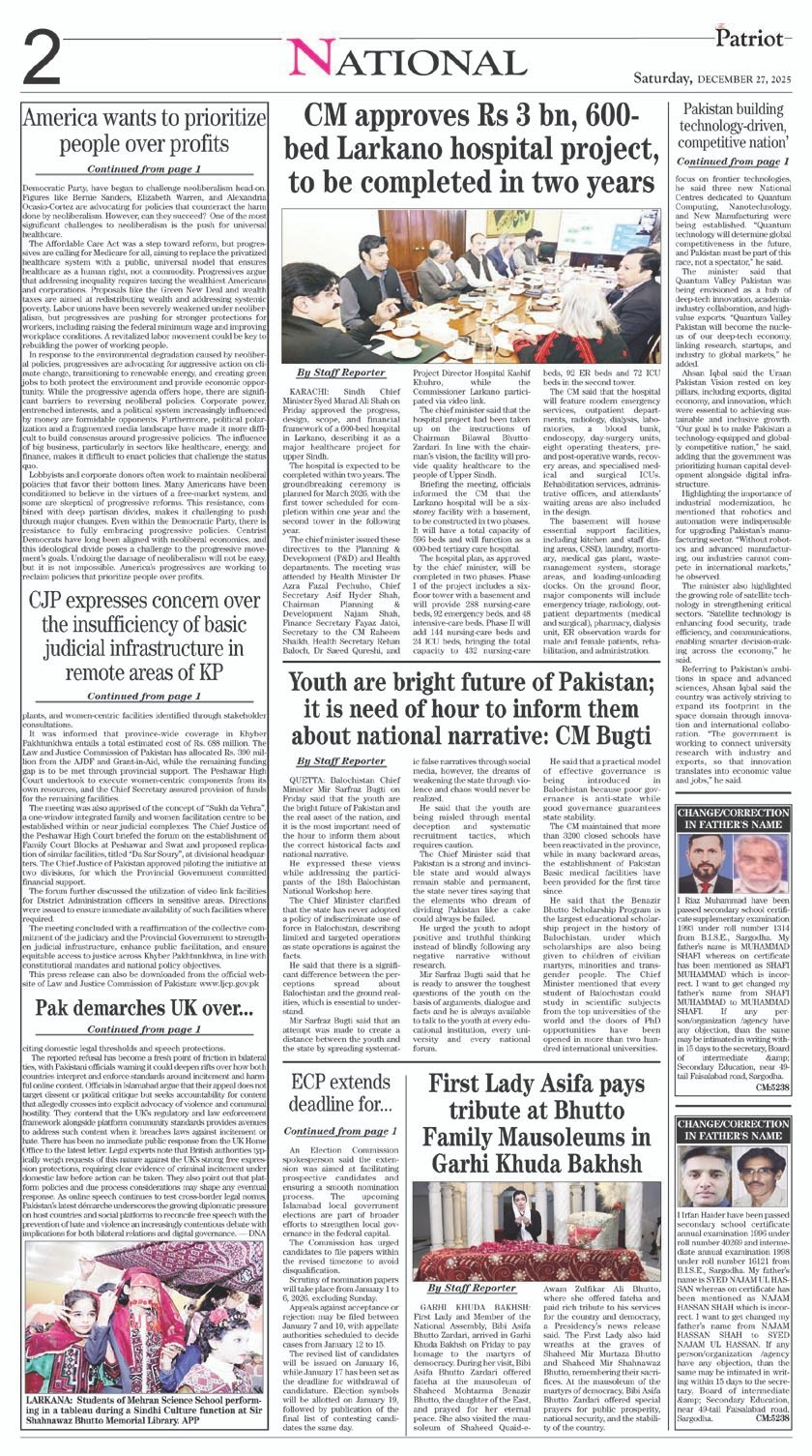 P2-Daily The Patriot-27-12-2025