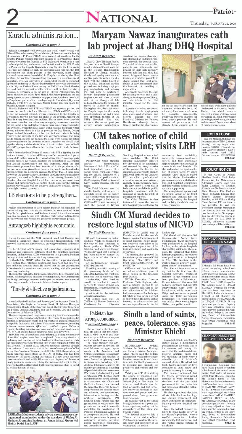 P2-Daily The Patriot-22-01-2026