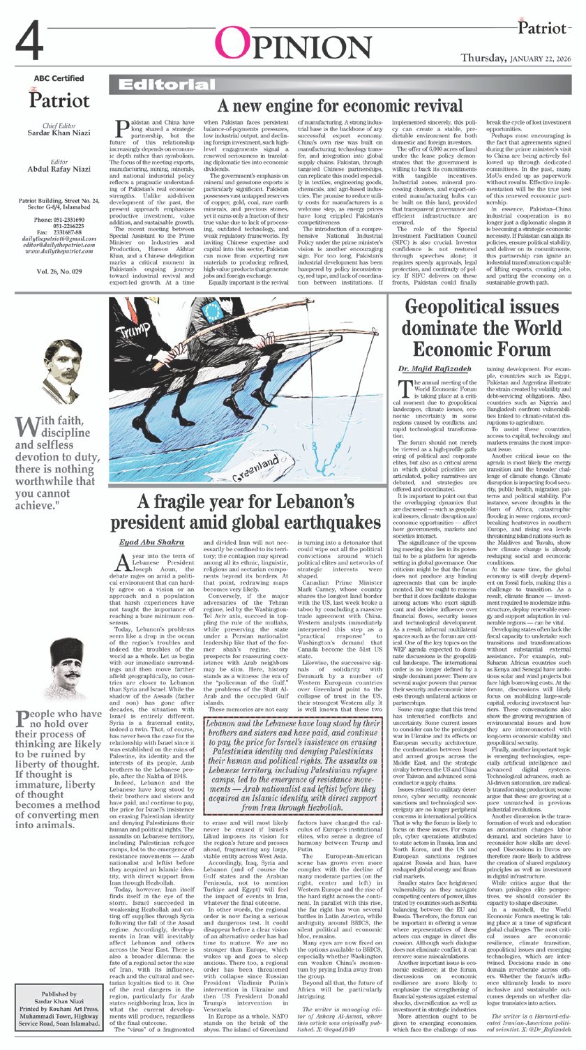 P4-Daily The Patriot-22-01-2026