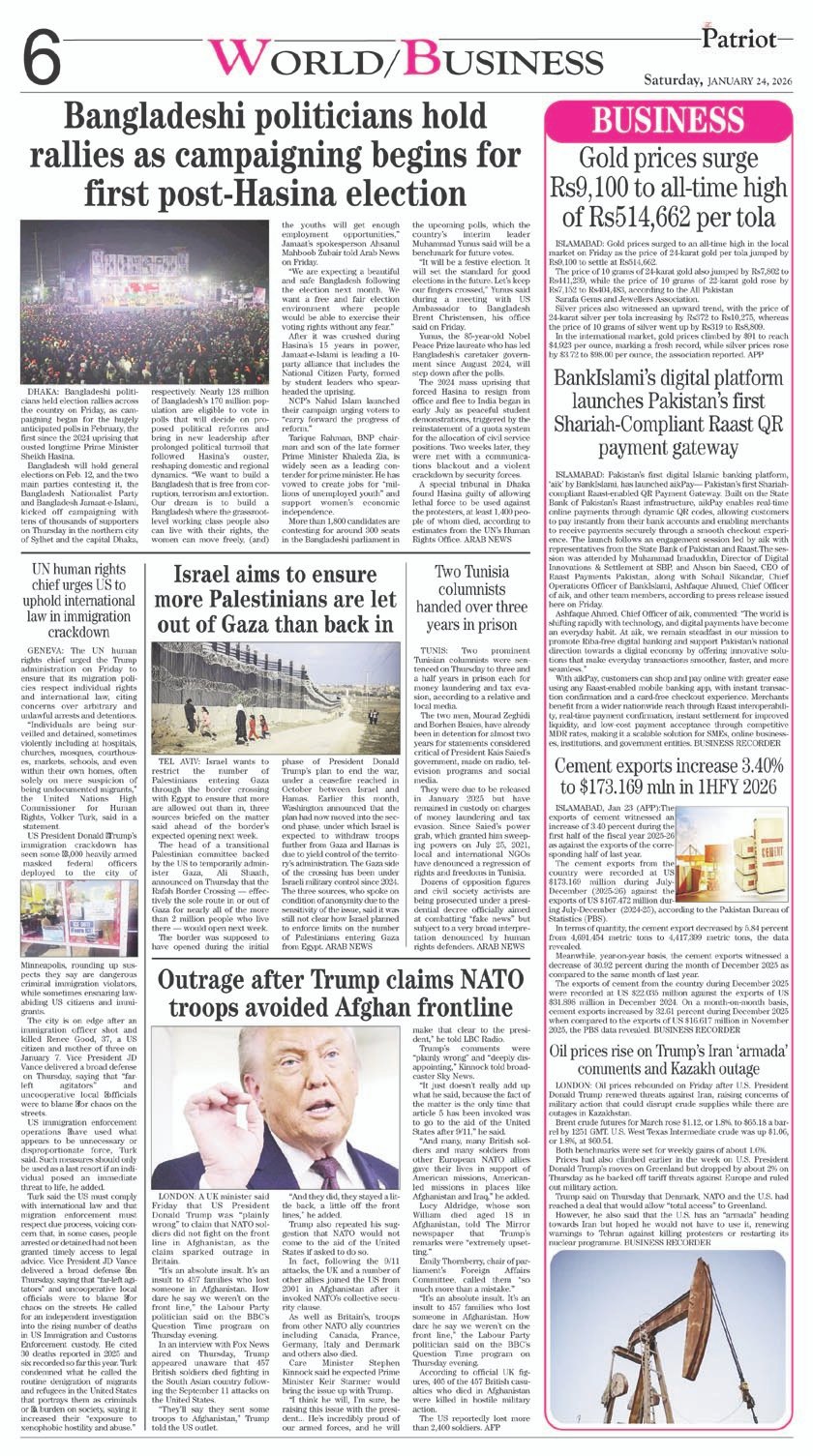 P6-Daily The Patriot-24-01-2026