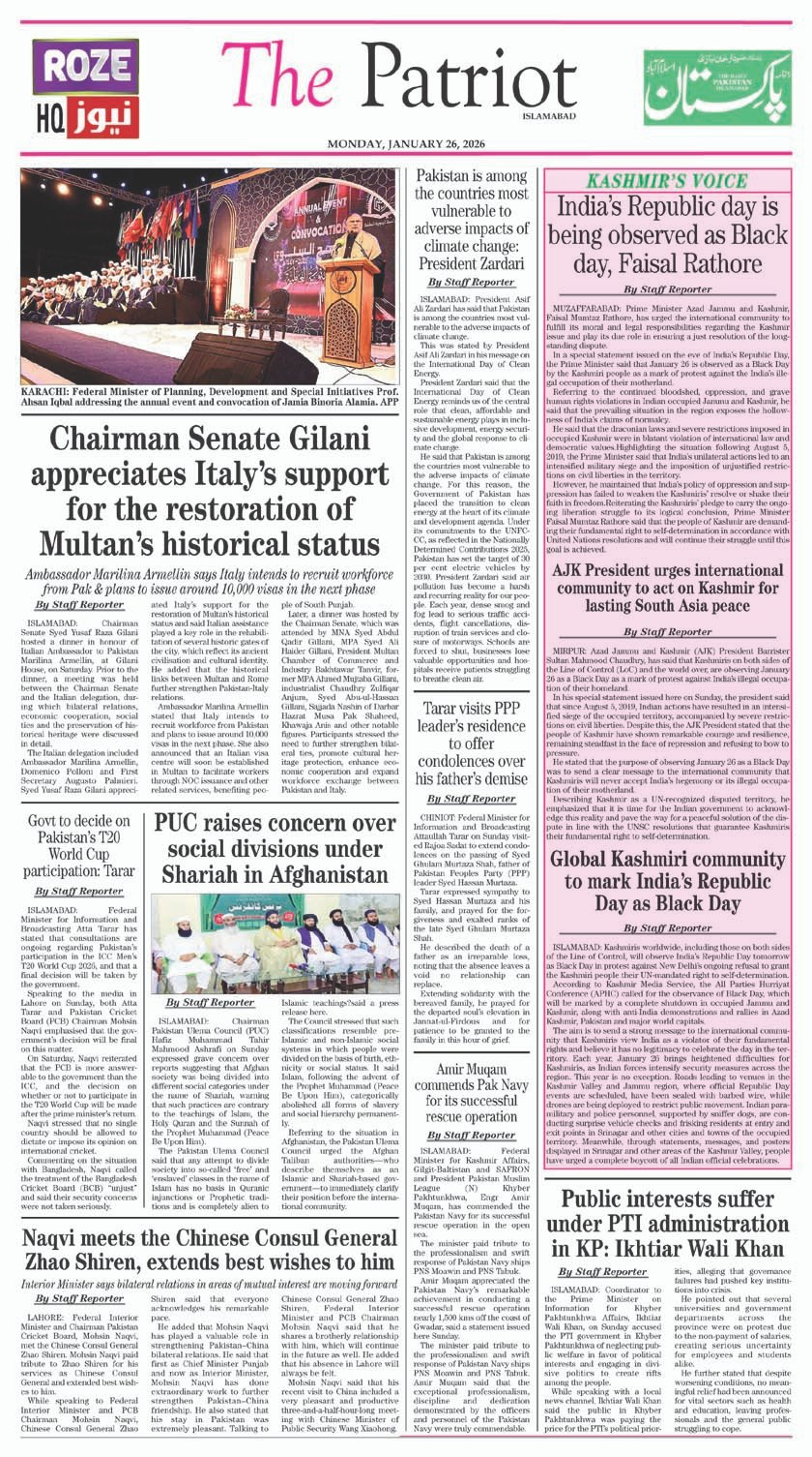 P8-Daily The Patriot-26-01-2026