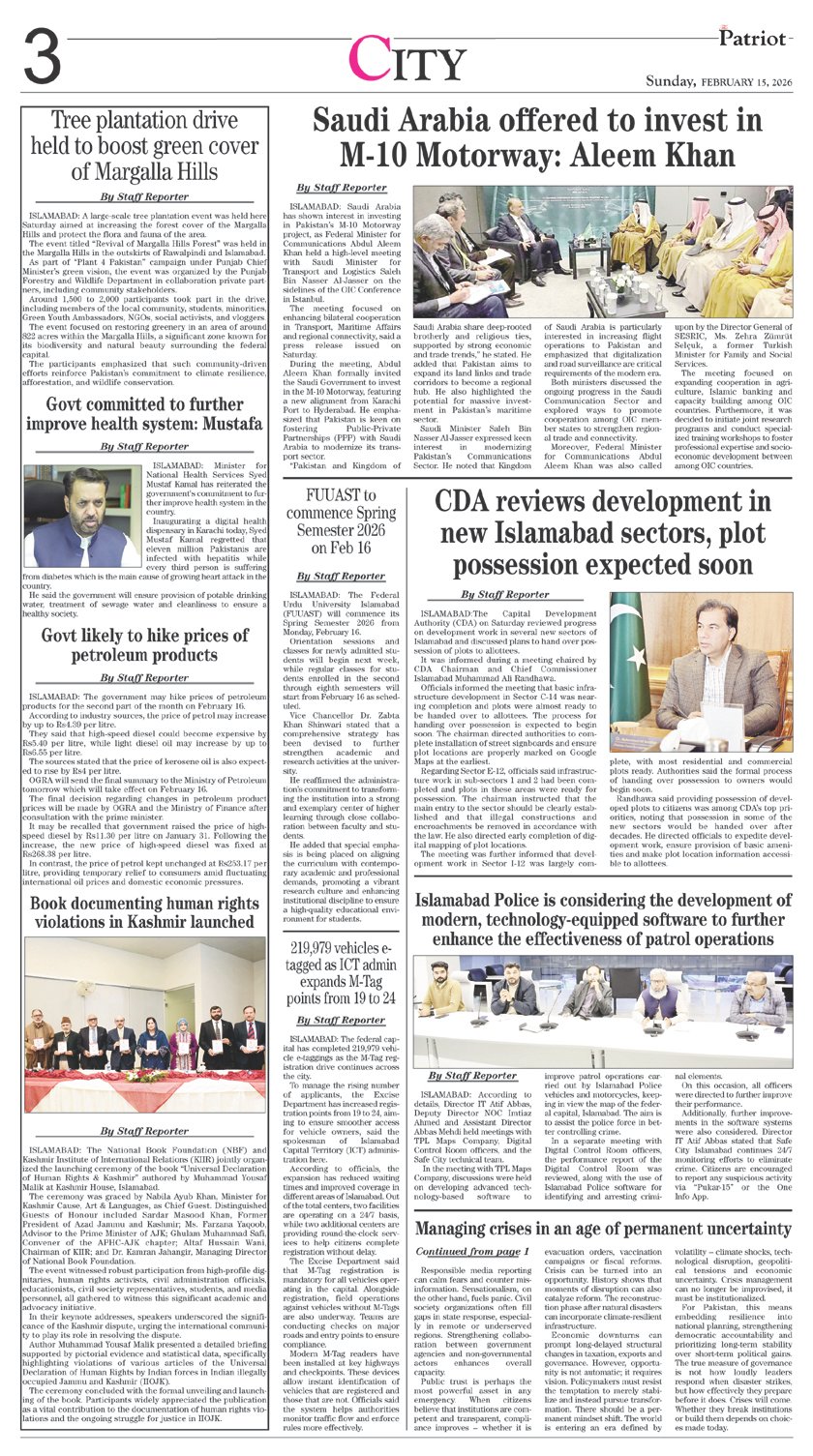 P3-Daily The Patriot-15-02-2026