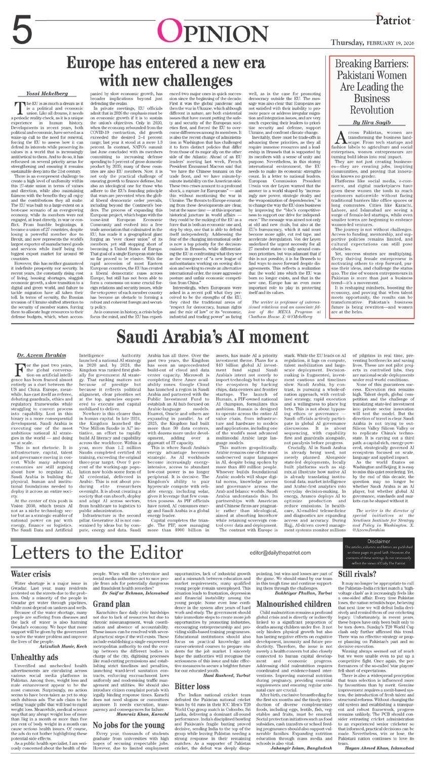 P5-Daily The Patriot-19-02-2026