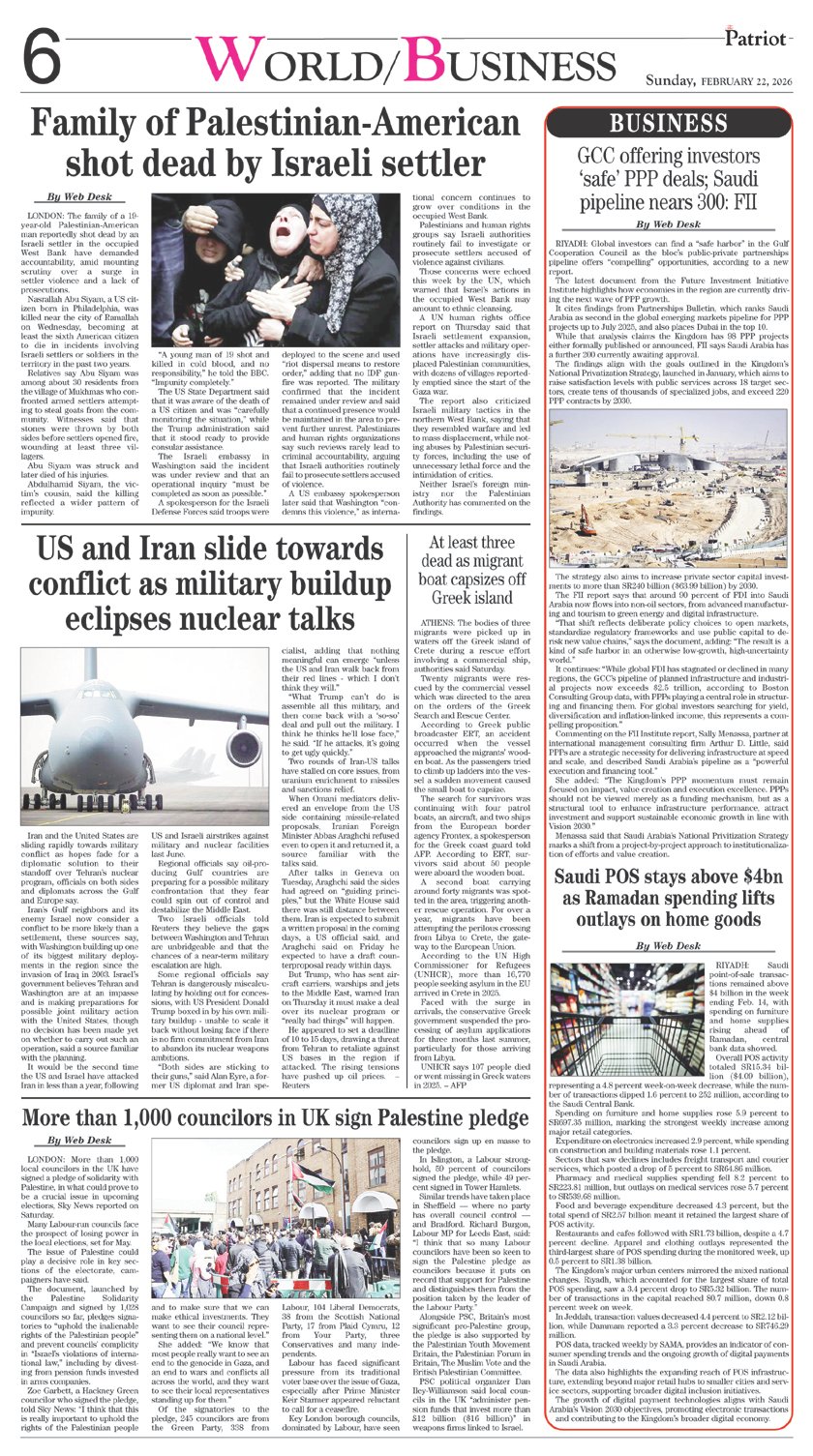 P6-Daily The Patriot-22-02-2026