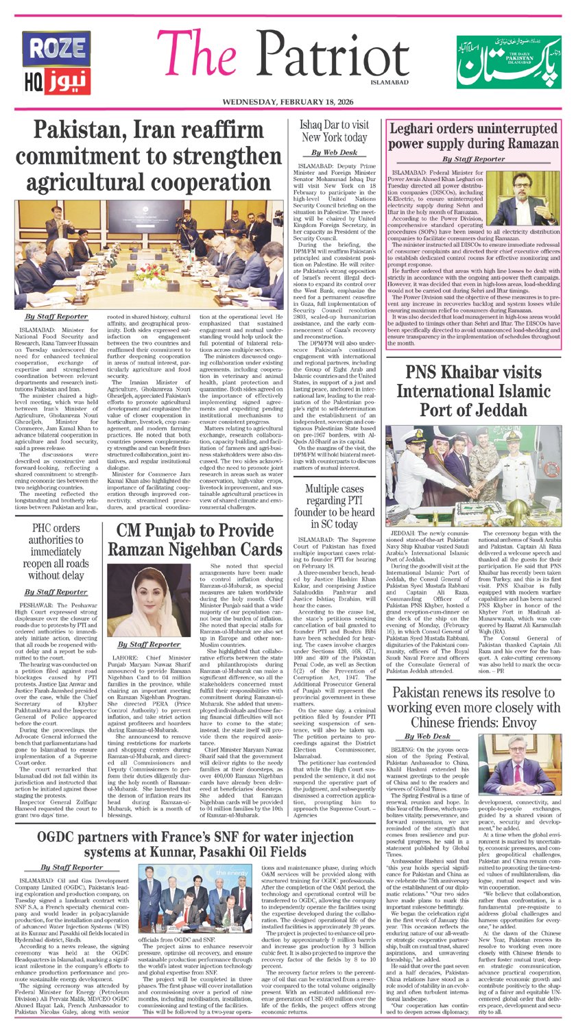 P8-Daily The Patriot-18-02-2026