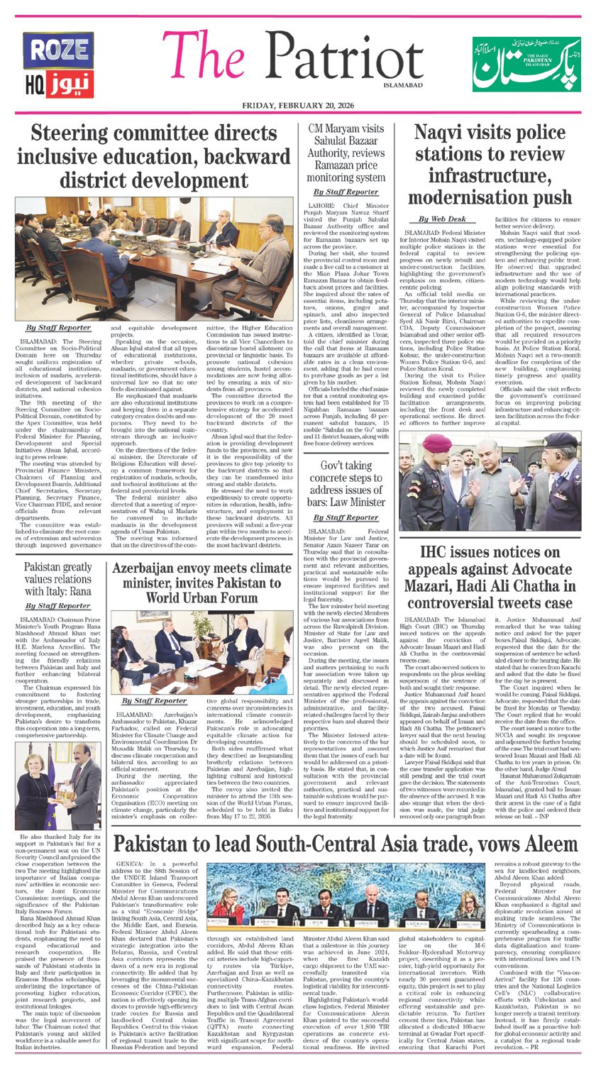 P8-Daily The Patriot-20-02-2026