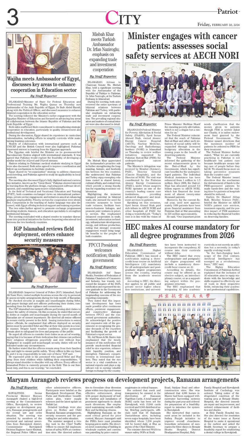 P3-Daily The Patriot-20-02-2026